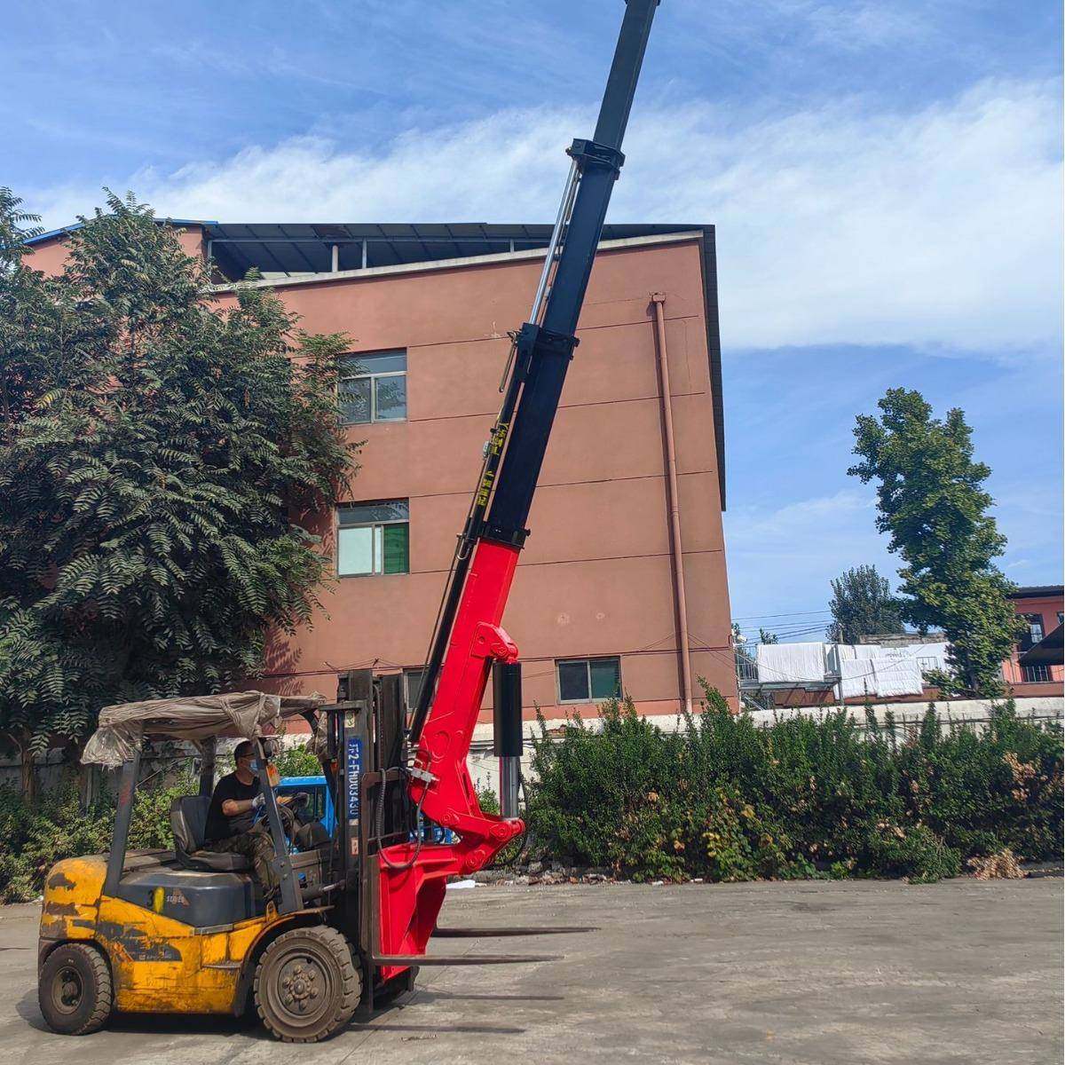 建筑工程施工叉车飞臂吊可拆卸户外液压旋转作业随车叉车飞臂吊,淘宝优惠券,粉丝福利购,淘宝优惠卷