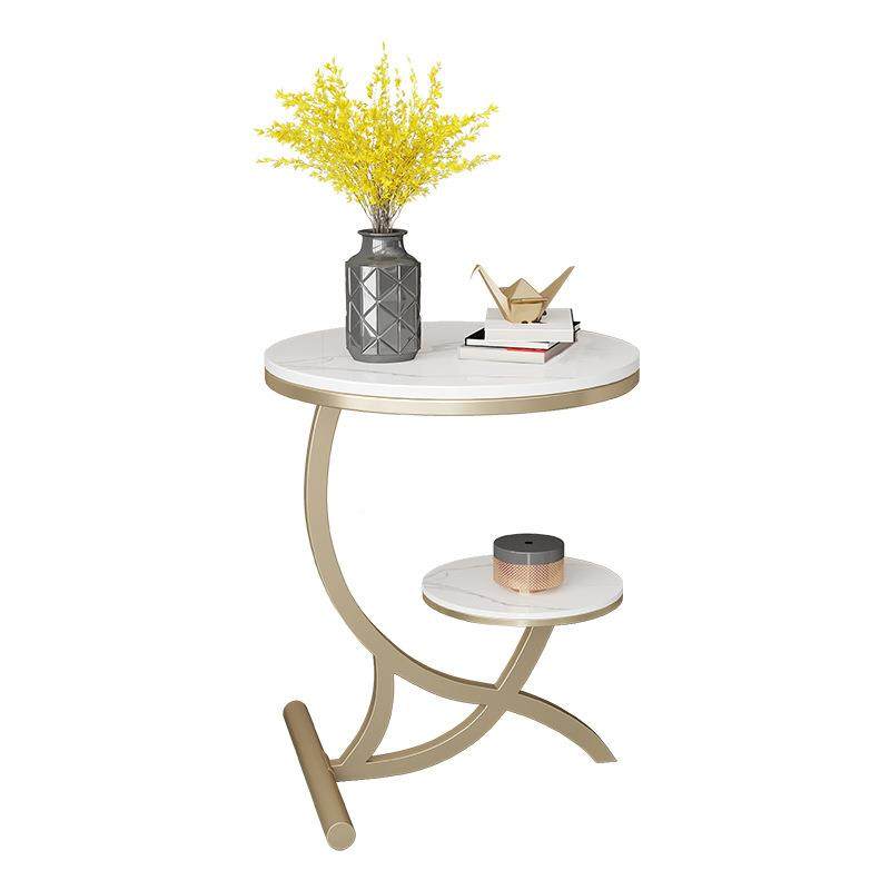 轻奢岩板983边几简约圆形客厅小茶几阳角台小圆桌代沙现发茶桌网,淘宝优惠券,粉丝福利购,淘宝优惠卷