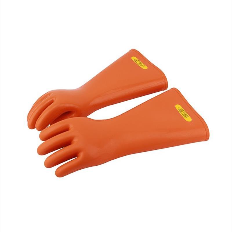 双安25KV绝缘手套天然橡胶 6副/箱 电工手套CX251 - 图0