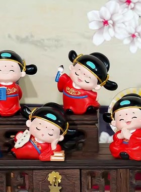 小状元考神摆件逢考必过幸运符中高考加油励志文曲星送学生小礼物