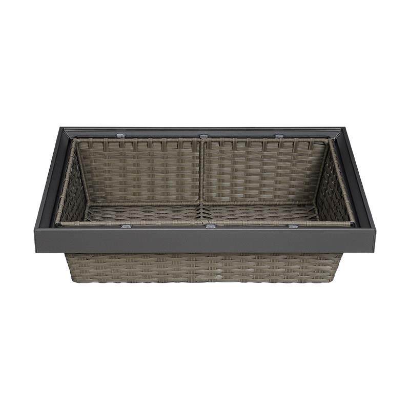 衣柜阻尼拉篮抽屉式伸缩裤架藤篮衣帽间内置收纳储物家用五金,淘宝优惠券,粉丝福利购,淘宝优惠卷