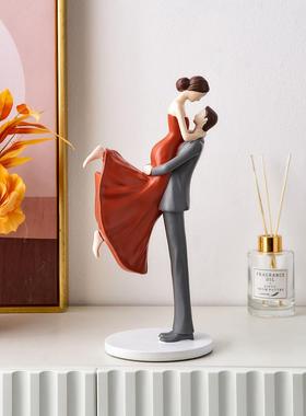 结婚新婚礼物送新人高级实用送新娘闺蜜订婚婚房布置情侣装饰摆件