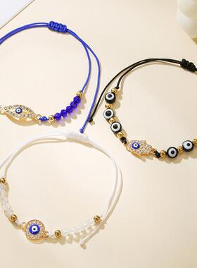 3件套恶魔之眼手链EvilEye