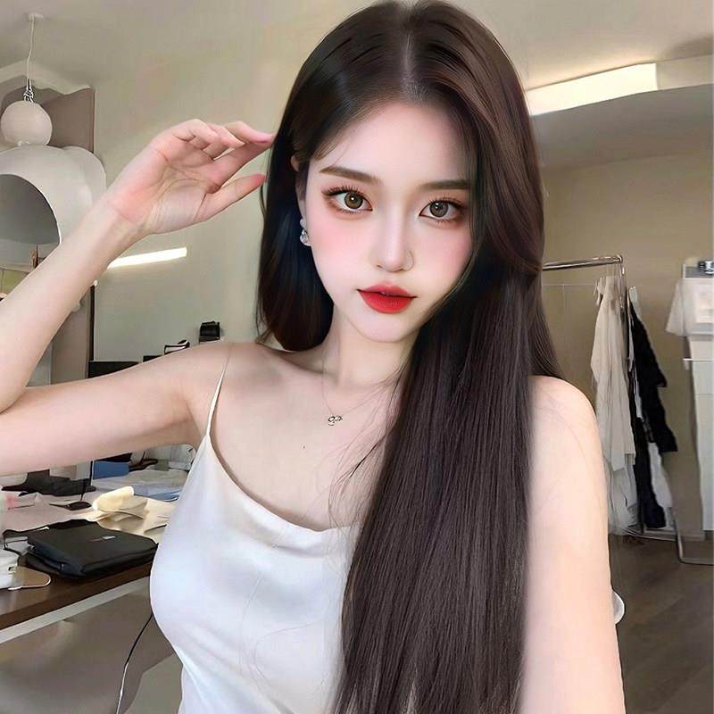 真发发片 假发片一片式接发真发假发女增加长发蓬松隐形无痕贴片,淘宝优惠券,粉丝福利购,淘宝优惠卷