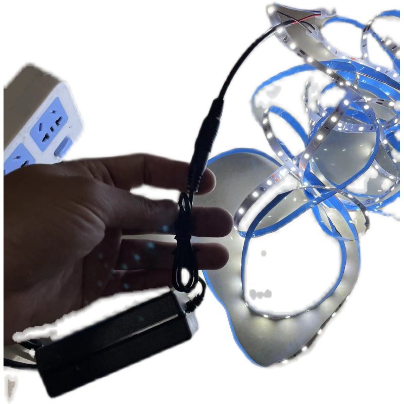 12v低压婚庆专用插头led灯带舞台装饰KT板背景布置发光灯条白光,淘宝优惠券,粉丝福利购,淘宝优惠卷