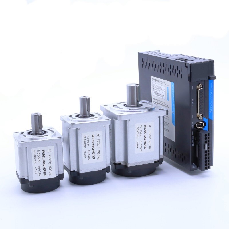 伺服电机套装交流220V控制器60 80 100w 400w 7R50w主轴plc减速器 - 图2
