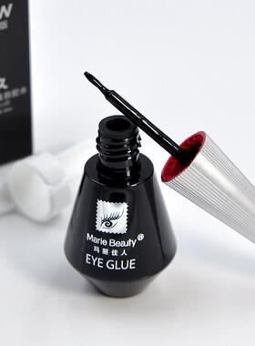 正品玛丽佳人假睫毛胶水黑色粘双眼皮超粘照相馆化妆师专用12ml装