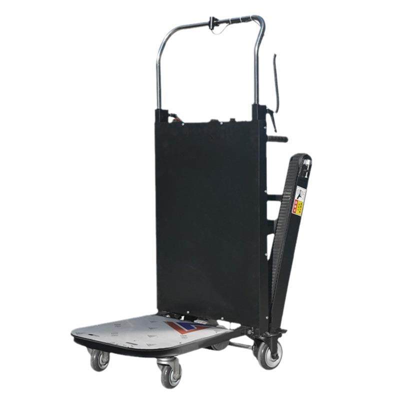 履带爬楼机电动静音爬楼载重搬运车上下楼神器重物家电建材手推车 - 图3