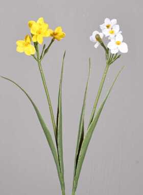洋水仙仿真花鸡蛋黄假花娟花婚庆