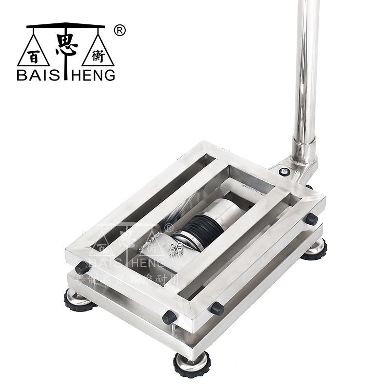 不锈钢多功能地磅防水电子秤磅秤计重商用秤高精度电子台秤 - 图2