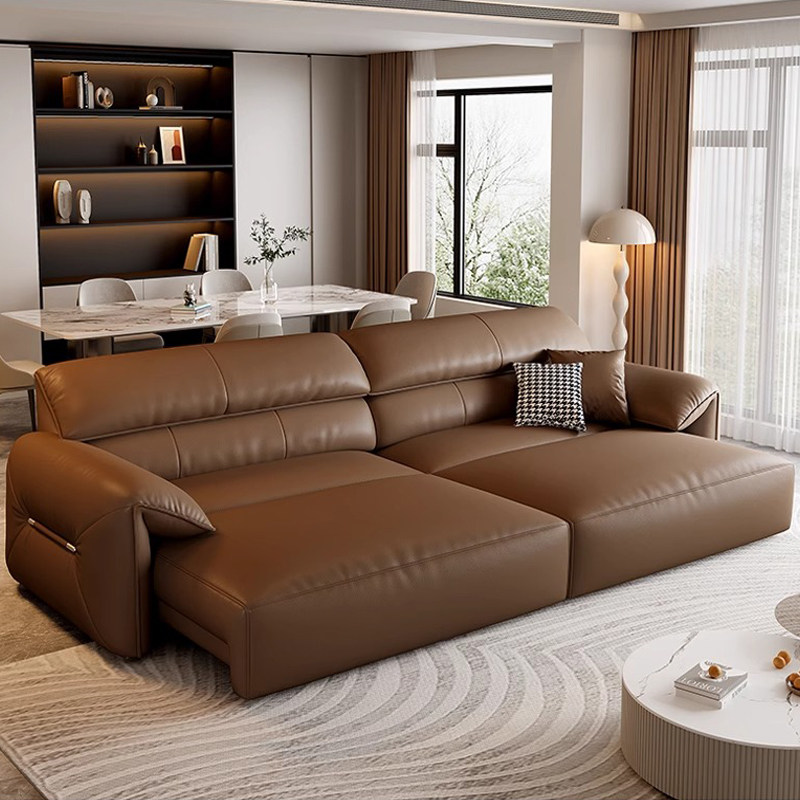 欧派大象耳朵零靠墙平推电动功能沙发现代简约客厅头层牛皮沙发,淘宝优惠券,粉丝福利购,淘宝优惠卷