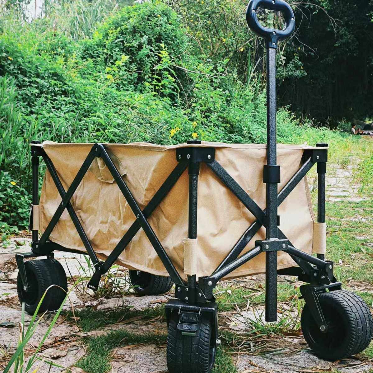 户外露营推车野餐拉杆车全地形加大轮营地郊外拖车全地形越野,淘宝优惠券,粉丝福利购,淘宝优惠卷