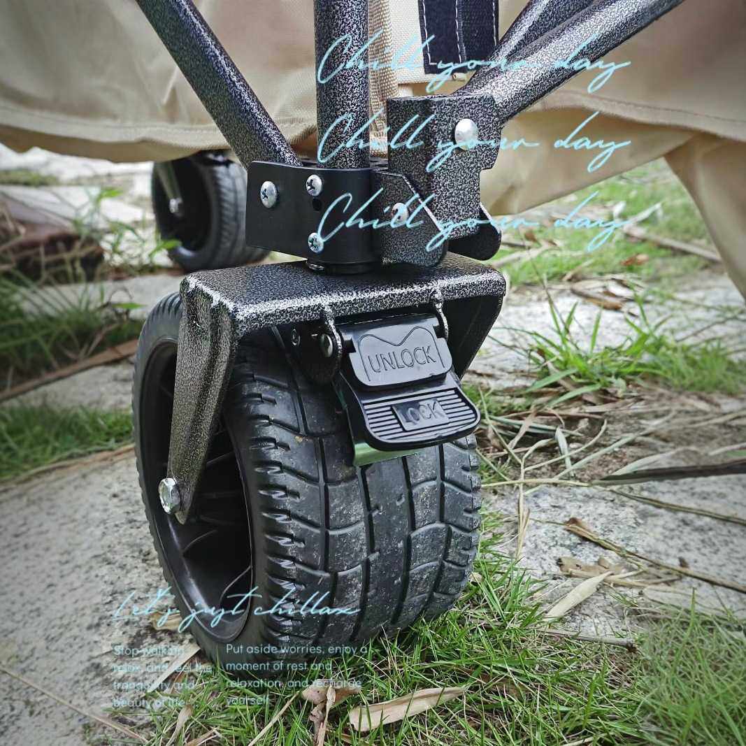 户外露营推车野餐拉杆车全地形加大轮营地郊外拖车全地形越野,淘宝优惠券,粉丝福利购,淘宝优惠卷