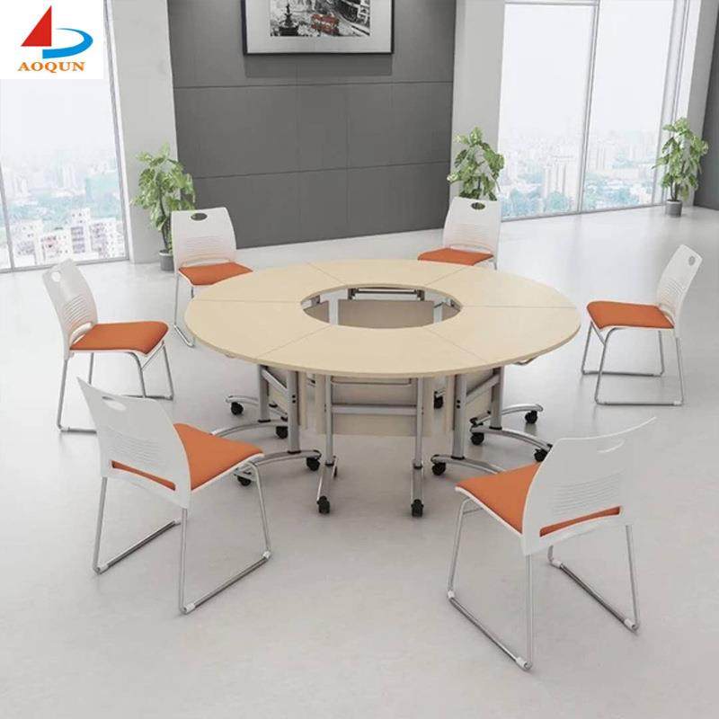 厂家直供多功能折叠会议桌移动长条培训桌教室办公室组合桌椅,淘宝优惠券,粉丝福利购,淘宝优惠卷