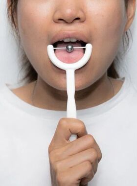 儿童舌尖训练器运动锻炼发音口肌大舌头灵活性练舌肌言语康复工具