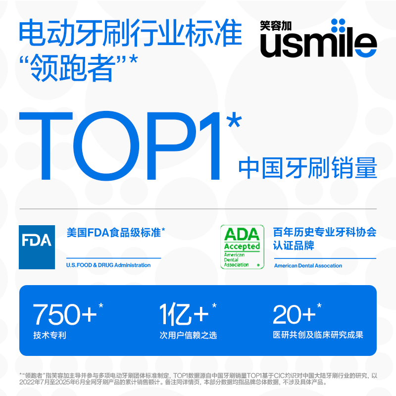 usmile笑容加电动牙刷小圆屏成人情侣生日礼物P10/P10PRO/P20PRO