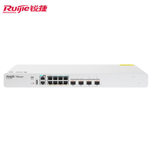 锐捷睿易网络企业级网关路由RG-NBR-N7508-E AC管理一体机2个万兆+2个千兆SFP光口+多WAN电口 三年质保 - 图2