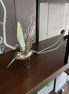 不锈钢镜面小鸟雕塑公园景观售楼部草地动物金属鸽子小品装饰摆件