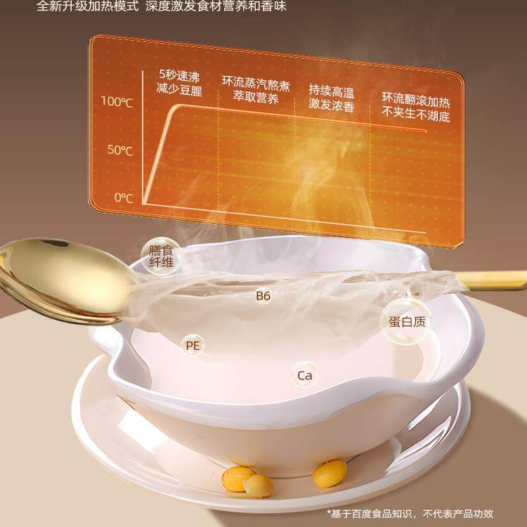 破壁机家用全自动静音新款豆浆机无渣大容量料理机3-4人小型家电,淘宝优惠券,粉丝福利购,淘宝优惠卷