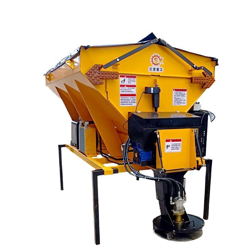 融雪剂撒布机车载式道路撒盐撒布机大型多功能车挂汽油 - 图3