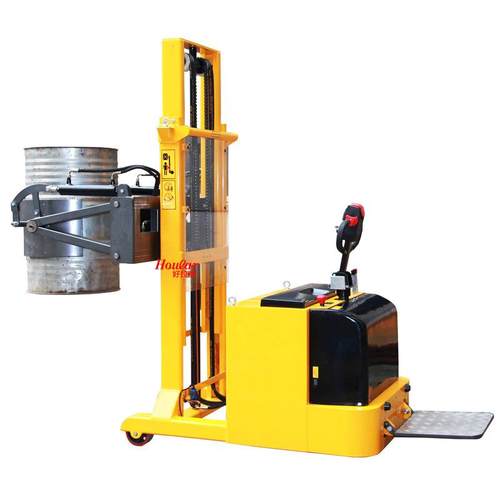 现货供应全电动油桶倒料车站驾式全电动倾倒翻转车YL420平衡重式 - 图2