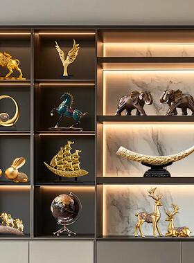 领导老板办公室摆件高端大气上档次高档高级感装饰工艺品风生水起