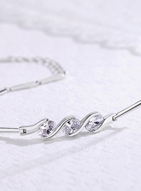 三生三世手链女轻奢小众设计高级感百搭手串手饰品情人节送礼物