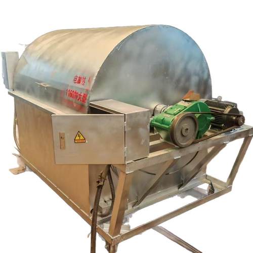 100油菜籽榨油翻炒机 大型不锈钢炒货机 面粉花生无烟翻炒机厂家 - 图3