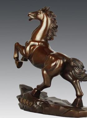 大世源铜工艺马成功饰品业务开业业务生日礼品生肖铜马