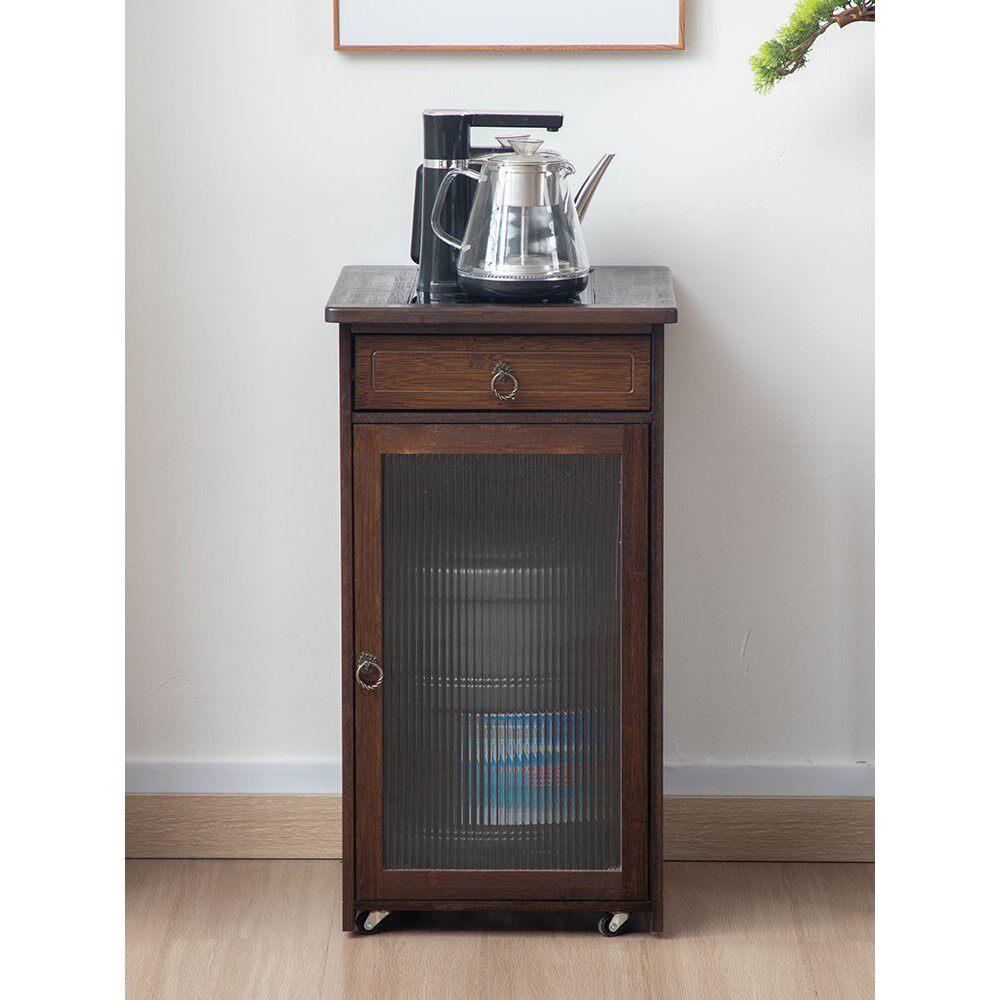 Household kettle integrated tea side cabinet tea table side cabinet mobile tea cabinet tea table office tea set cabinet