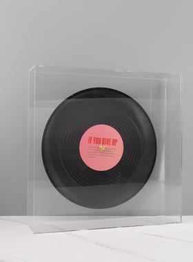 设计师款原创黑胶唱片摆件样板间书房音乐主题复古道具创意装饰品