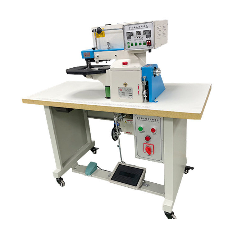 Fully automatic computer gluing and folding machine, notebook folding machine, leather folding machine, luggage folding machine, shoe upper folding machine