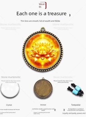 【佩戴】金莲吉祥引财宝小玩意解各种平安护身符