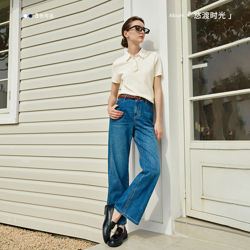 Navigare意大利小帆船抗菌短袖女T恤2026夏季新款百搭翻领POLO衫,淘宝优惠券,粉丝福利购,淘宝优惠卷