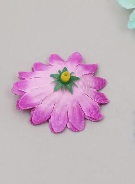 仿真花头小雏菊仿真小雏造假花件家居茶几人餐桌摆装饰绢花条藤花