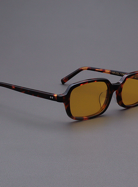 MOSCOTLEMTOSH复古板材黄色墨镜