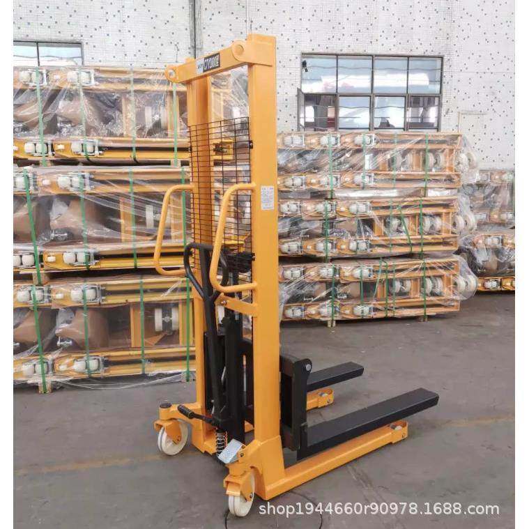 手动堆高车脚踩液压升高车1吨2吨吨厂家直销搬运车,淘宝优惠券,粉丝福利购,淘宝优惠卷