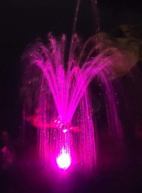 鱼池喷泉喷头小型小喷泉蘑菇头家用庭院假山池室U外景观池观景泵