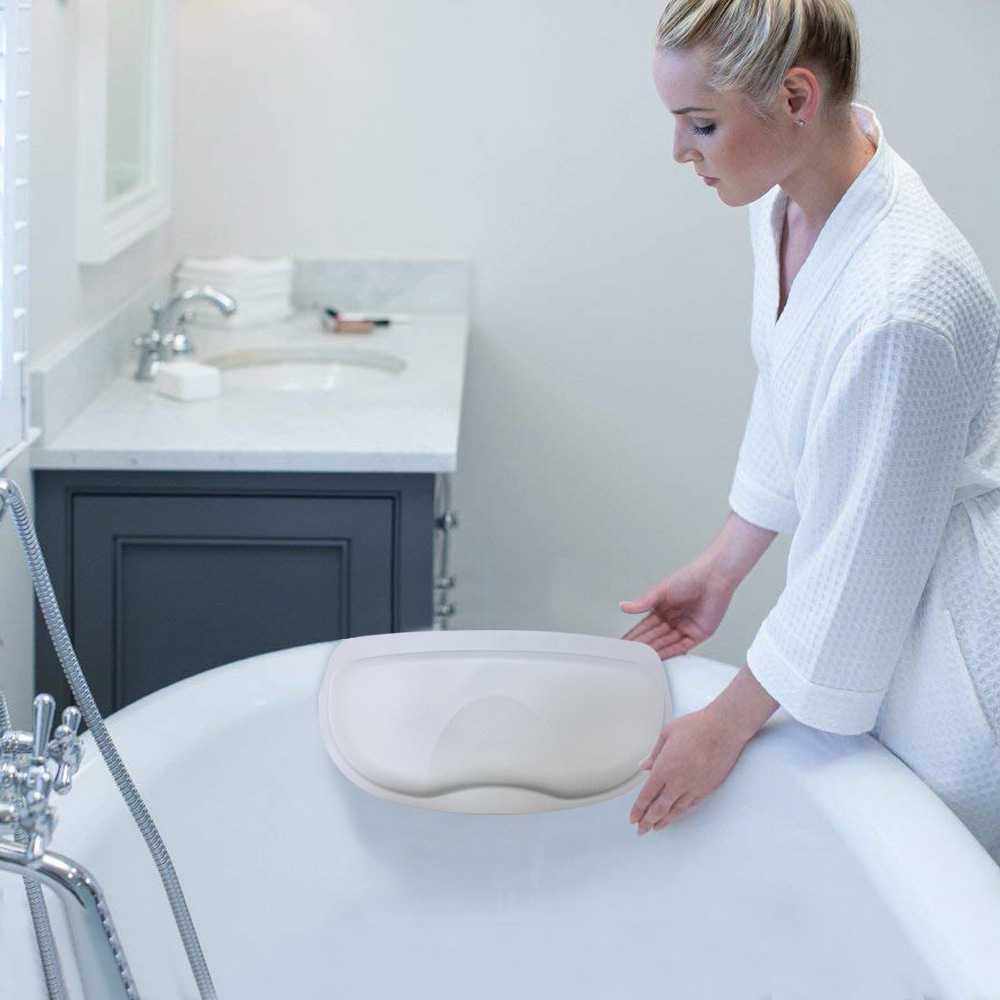 浴缸枕头浴室泡澡浴枕浴盆靠枕通用环保颈垫防水白色头枕靠垫,淘宝优惠券,粉丝福利购,淘宝优惠卷