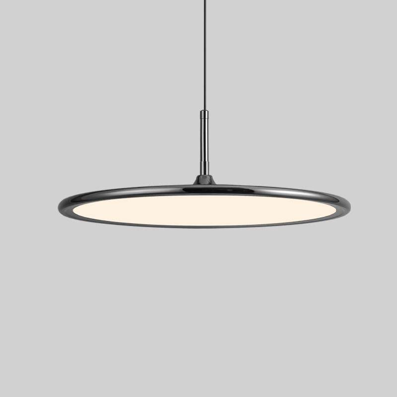 意式极简飞碟餐厅吊灯设计师超薄餐桌灯包豪斯高级感岛台吧台灯,淘宝优惠券,粉丝福利购,淘宝优惠卷