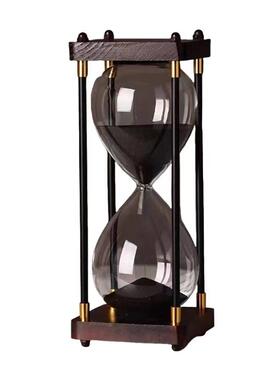 儿童时间沙漏计时器30分钟60分钟漏斗防摔流沙瓶覆古创意摆件