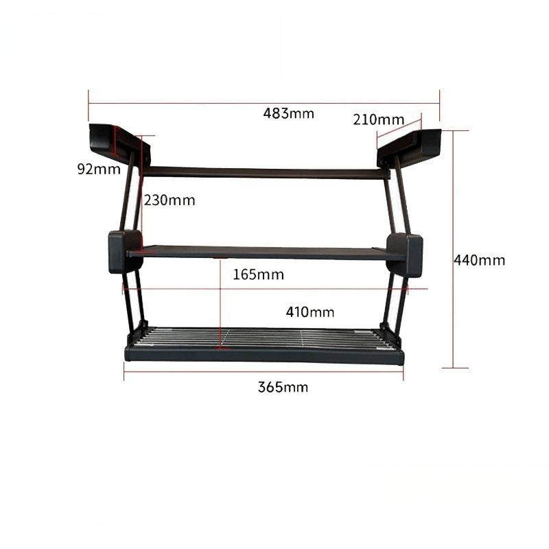 置备菜双层升AL964498降物架收藏万人碗碟折叠伸储下4吊柜拉式调,淘宝优惠券,粉丝福利购,淘宝优惠卷