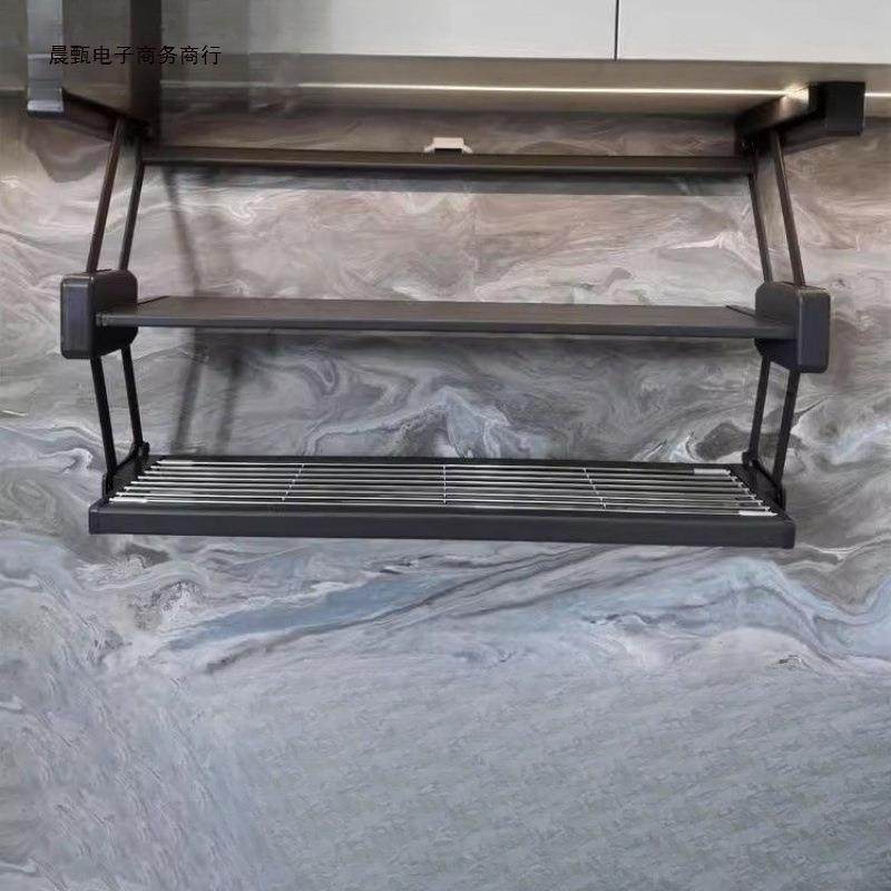 置备菜双层升AL964498降物架收藏万人碗碟折叠伸储下4吊柜拉式调,淘宝优惠券,粉丝福利购,淘宝优惠卷