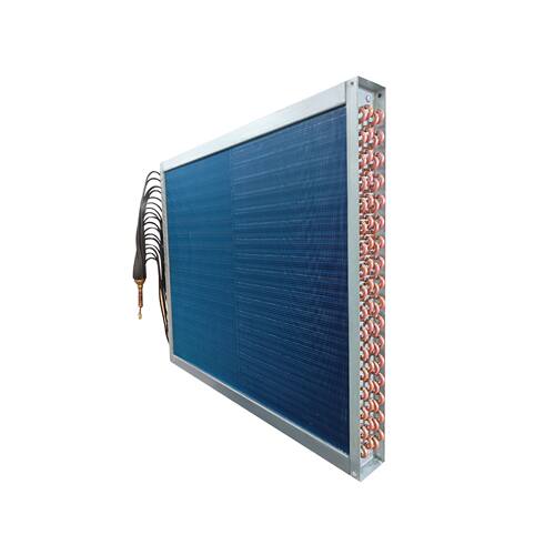 热泵蒸发器 L型V型低温铜管铝翅片蒸发器 海水淡化冷库蒸发器 - 图3