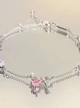 2025蓝色星球百搭潮流闺蜜高级手链小众设计新款海浪轻奢高级饰品