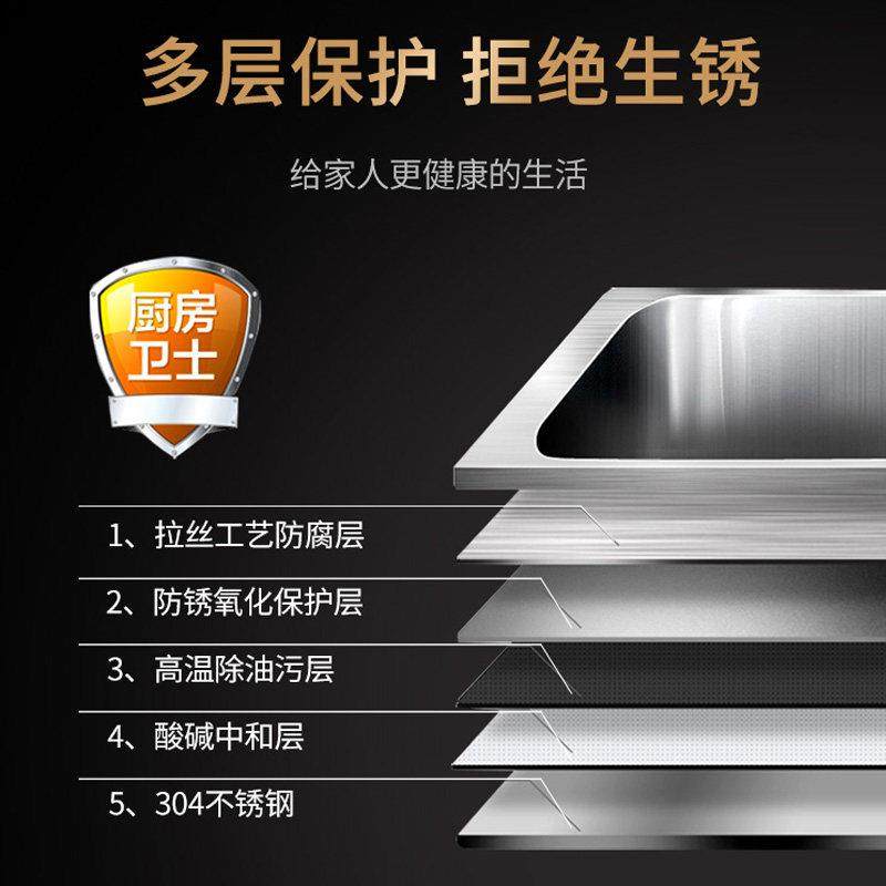 九牧水槽304不锈钢大单槽加厚手工厨房洗碗池淘米洗菜盆套餐家用,淘宝优惠券,粉丝福利购,淘宝优惠卷