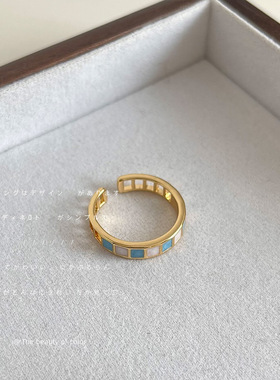 赫本风英伦复古指环55