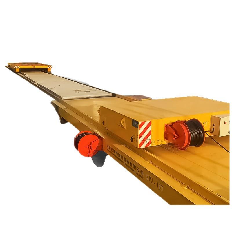 智能对接轨道电动平车电缆卷筒供电摆渡车重型过跨搬运车横移车 - 图3