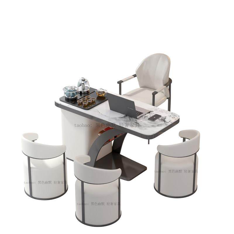 阳台茶桌小户型家用办公迷你轻奢高级感茶台椅组合带电磁炉泡茶桌,淘宝优惠券,粉丝福利购,淘宝优惠卷