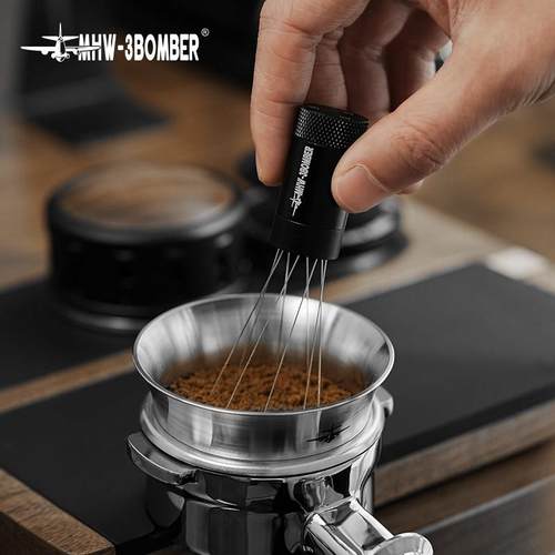 MHW-3BOMBER轰炸机接粉环 意式咖啡机51/53/54/58mm不锈钢接粉器 - 图2